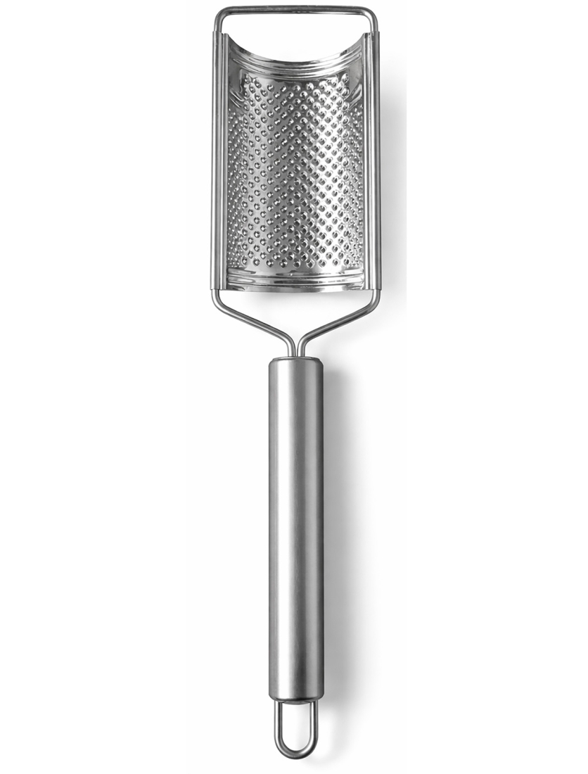 EDELSTAHL Handreibe Rückseite Küchenreibe für Gewürze